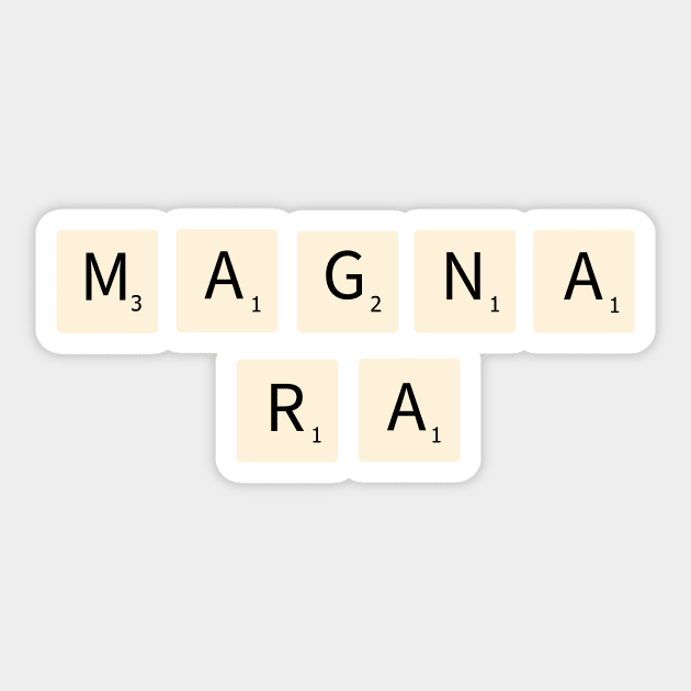 Magna Ra Sticker by MBiBtYB